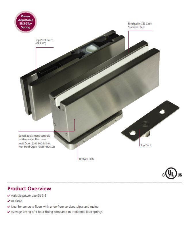 GP.35 Hydraulic Glass Patch Closer - Image 5