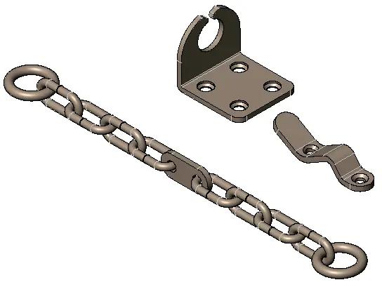 Heavy Duty Door Chain - Image 5