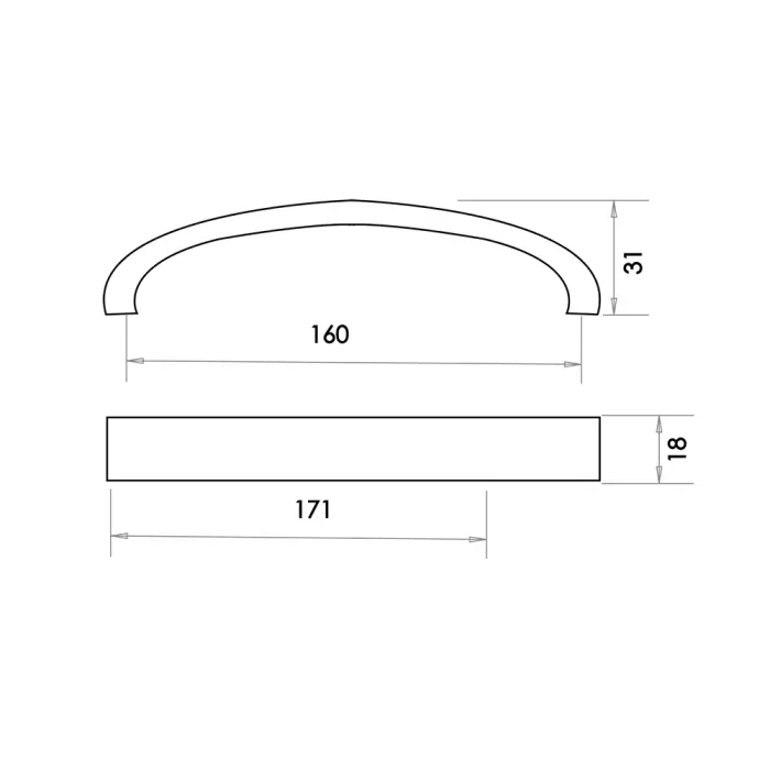 Lago Kitchen Cabinet Handles - Image 3