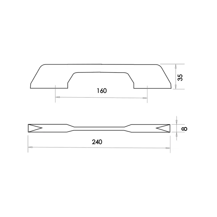 Como Kitchen Cabinet Handles - Image 3