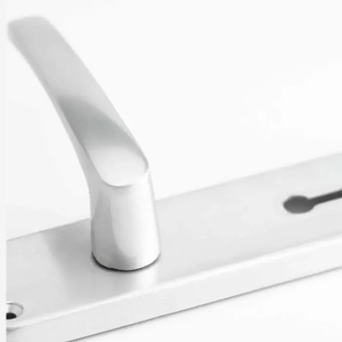 Aluminium Contract SAA Door Handles on Plate