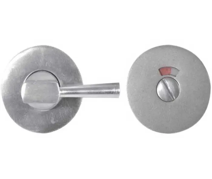 Easy Turn & Release with Indicator 50mm Satin Anodised Aluminium