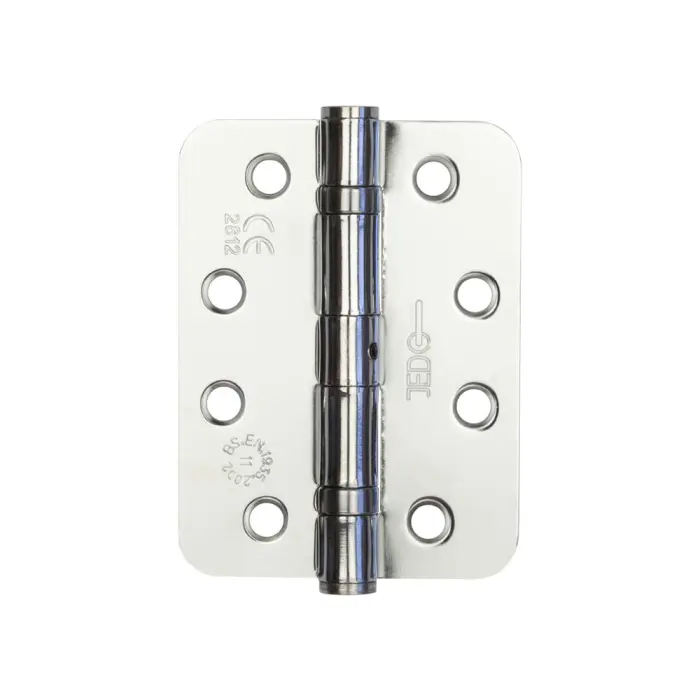 Grade 11 Radiused Steel Ball Bearing Hinges 102x76mm