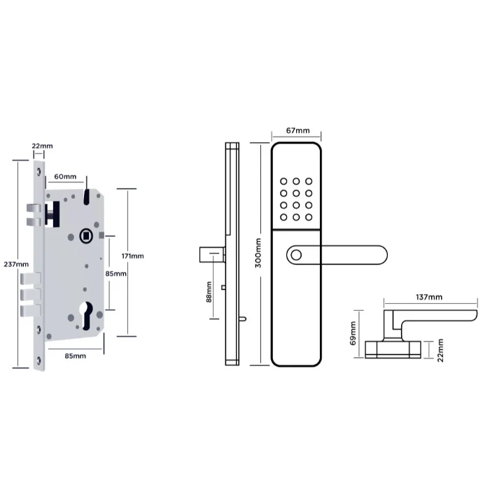 EA 110 Digital Lock - Image 4