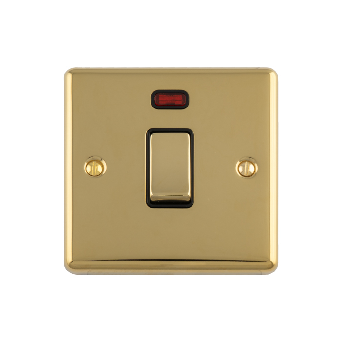 Enhance Decorative 20Amp Switch With Neon Indicator