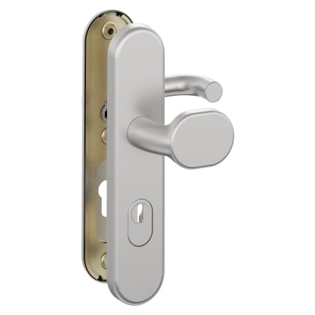 Protective fittings for timber doors