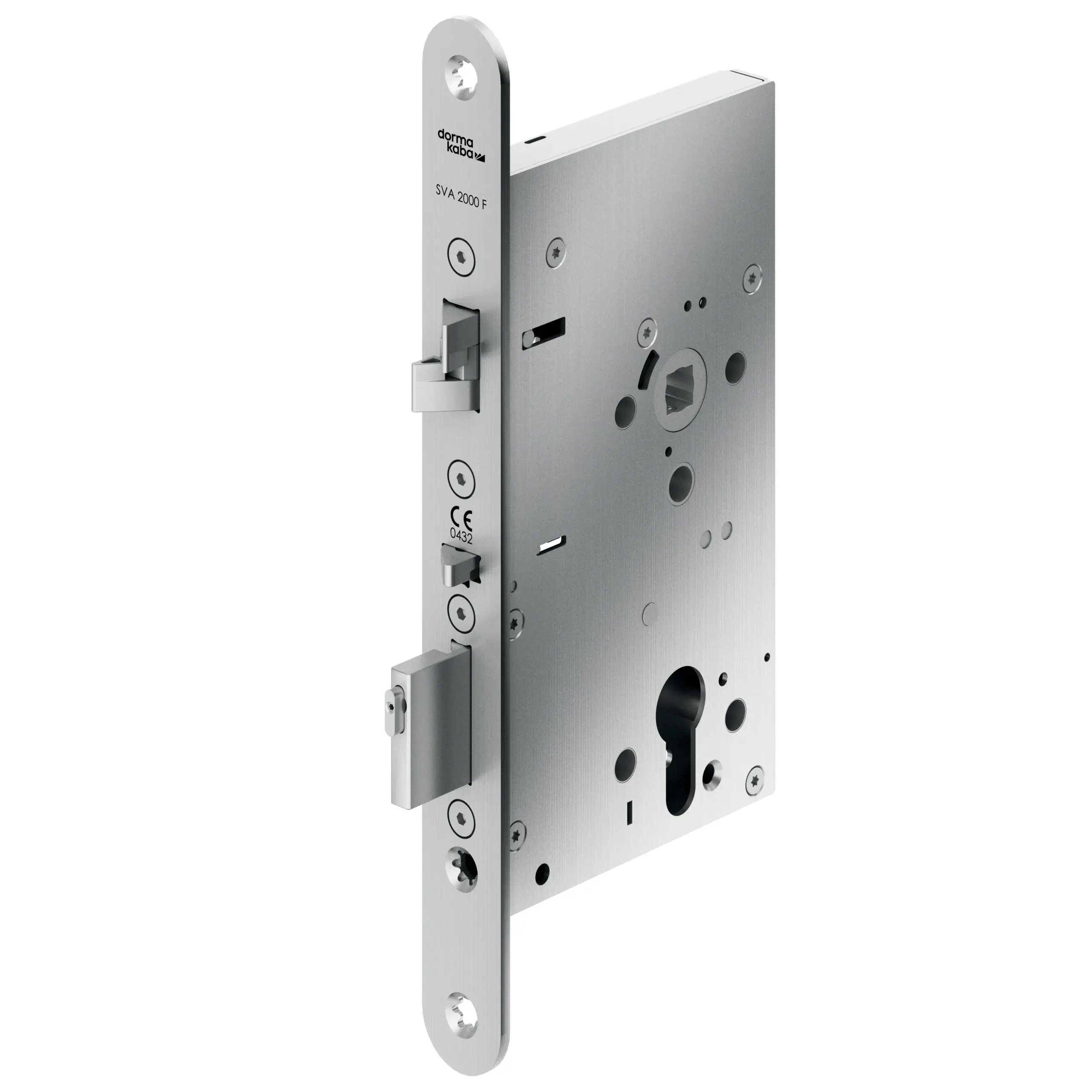 SVA 2xxx F, version for wide stile (non-rebated) doors