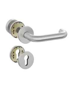 EN 179 Four + 104 Lever / 204 Round Knob to suit SVP 5000, 4000 & 2000 - Timber /Steel Doors