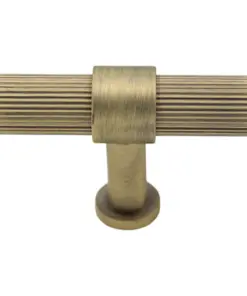 Alternative view of Knurled Linear T Cabinet Handle