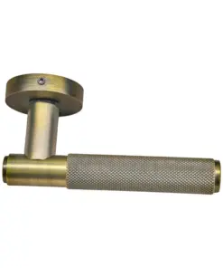 Diamond Knurled Door Handle - 131mm