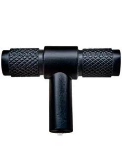 Diamond Knurled T Cabinet Knob- 50mm