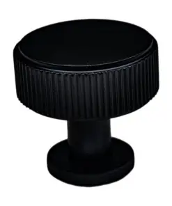 Alternative view of Diamond Knurled Circular Cabinet Knob- 30mm