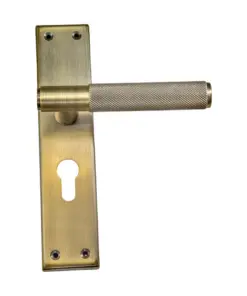 Diamond Knurled Backplate Handle 204mm – M501 Series