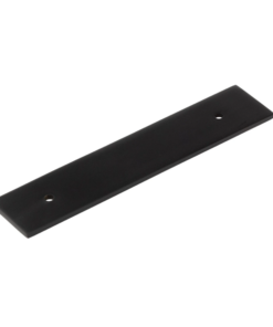 Alternative view of Cabinet Pull Handle Backplate - Square End & Radius End