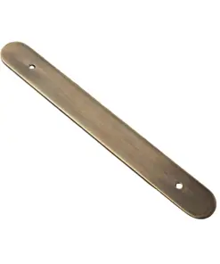 Cabinet Pull Handle Backplate - Square End & Radius End