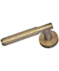 Hammered Lever on Rose