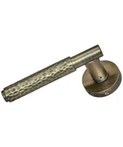 Alternative view of Hammered Lever on Rose
