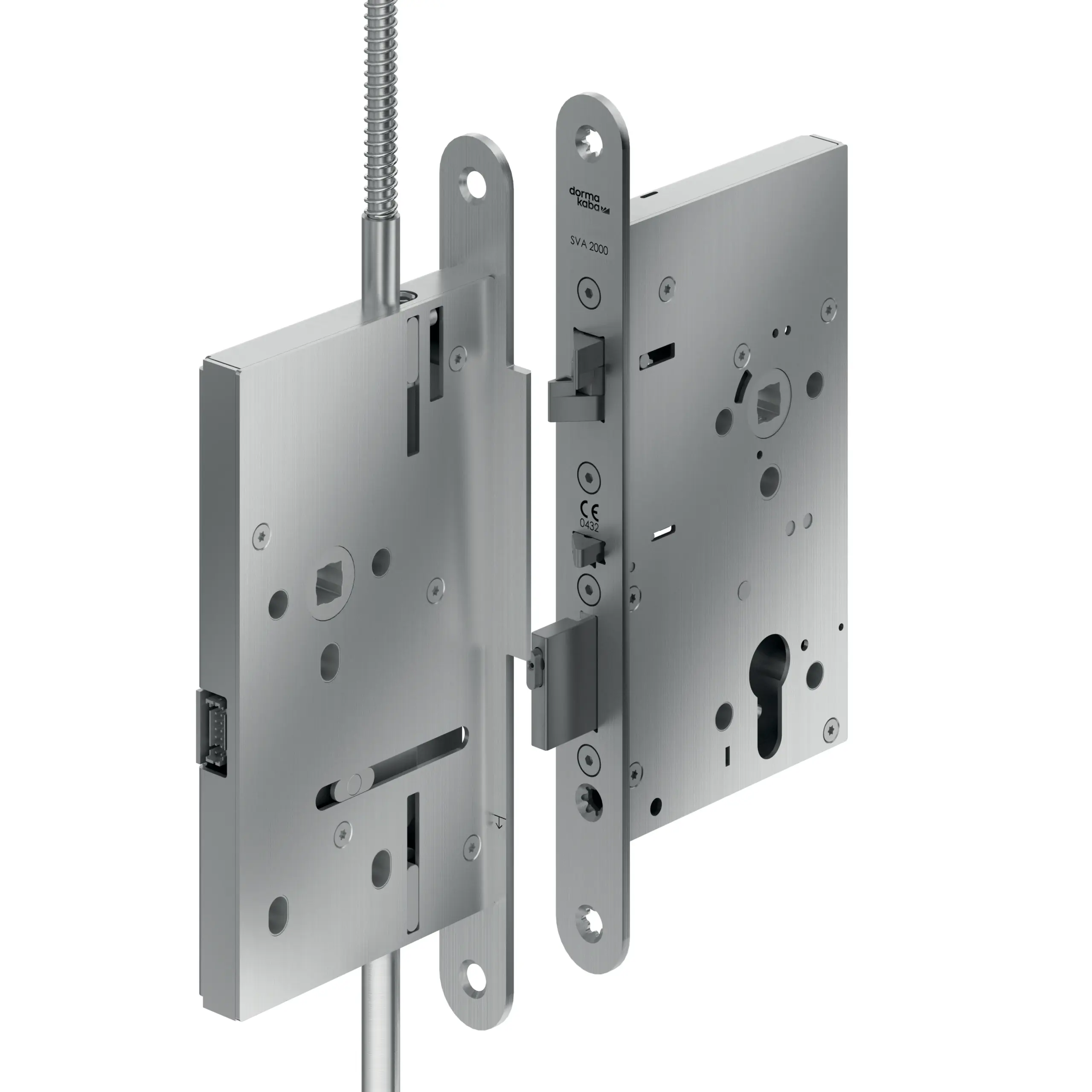 SVA 2xxx, version for wide stile (non-rebated) doors